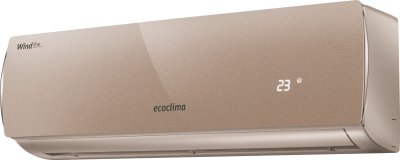 Настенный кондиционер Ecoclima ECW/I-09QCB + EC/I-09QC, золотистый