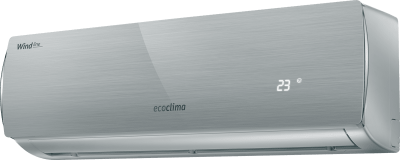 Настенный кондиционер Ecoclima ECW/I-12QCG + EC/I-12QC, серебристый