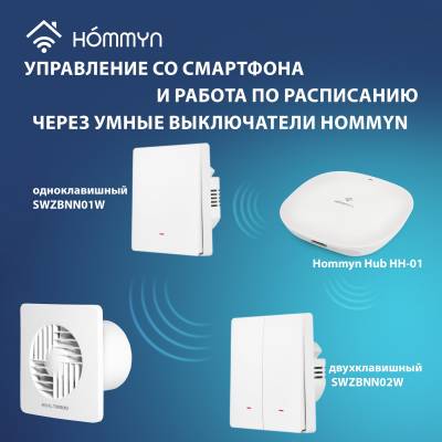 Вентилятор вытяжной Royal Thermo RAFT 100 HT